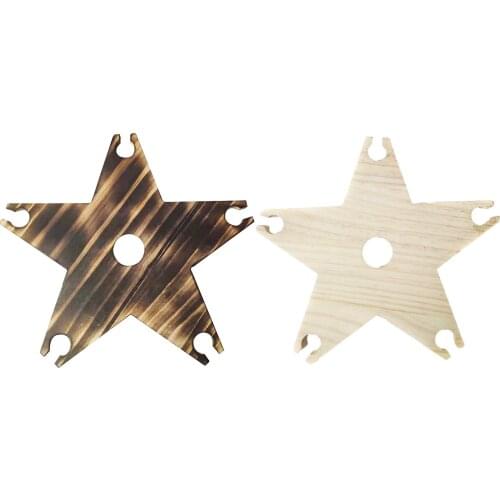 Outdoor Cup Holder Tray Wooden Wine Glass Holder Convenient For Dinner Wine Glass Holder Outdoor Camping