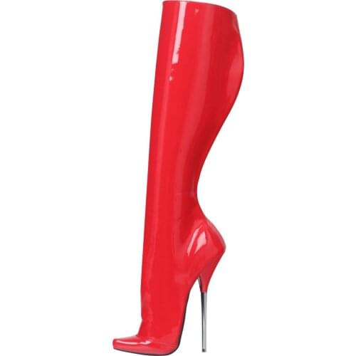 Womens Boots Sexy Pointed Toe Party Boots Stiletto Heel SM Knee-High Boots US Size 6-14 No.230N-12