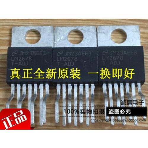 100% New&Original In Stock LM2678T-ADJ LM2678-ADJ TO-220-7