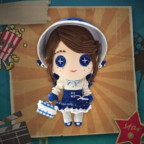 Anime Identity V Plush Mascot Costume Kawaii Plushies Gardener Cosplay Change Suit Doll Dress Up Accessories Plush Toy Dolls New