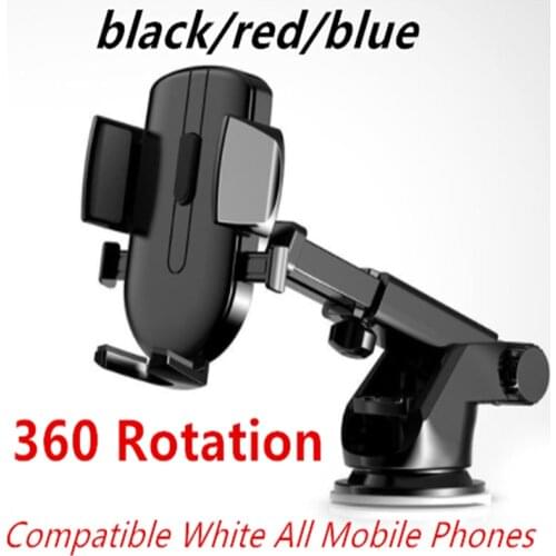 Sucker Car Phone Holder Mobile Phone Holder Stand in Car No Magnetic GPS Mount Support For iPhone 11 Pro Xiaomi Samsung