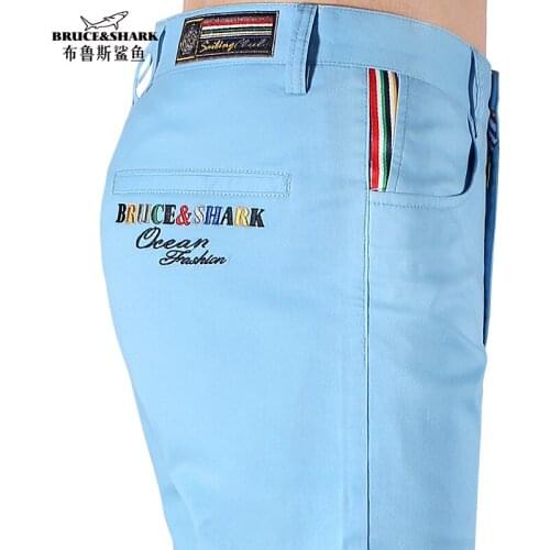 Мужские модные брюки Bruce ＆ Shark China At AliExpress