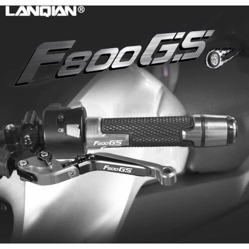 For BMW F800GS Motorcycle Accessories Brake Clutch Levers Handlebar Hand Grips ends F 800 GS Adventure 2008-2016 2013 2014 2015