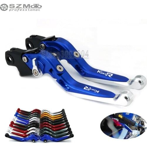 For BMW K1300R K1300 R 2008-2012 2011 Motorcycle Accessories Folding Extendable Adjustable Brakes Clutch Levers With LOGO CNC