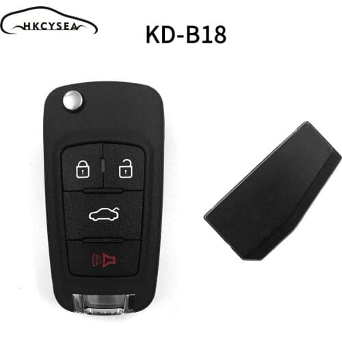 KEYDIY B18 B Series 3+1 Button Remote Key for KD900 URG200 Mini KD and HC Chip (4D 46 4C G ) for KD-X2 H618PRO Tango