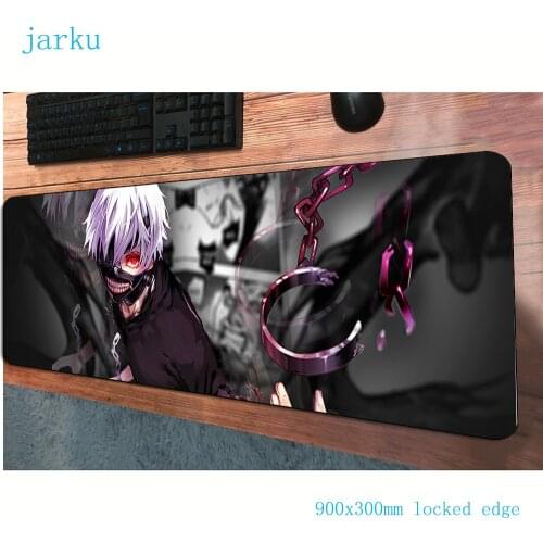 900x300x2mm Tokyo Ghoul mouse pad gaming mousepad gamer mouse mat pads game computer HD print padmouse laptop play mats