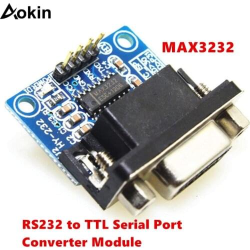 MAX3232 RS232 to TTL Serial Port Converter Module DB9 Connector MAX232