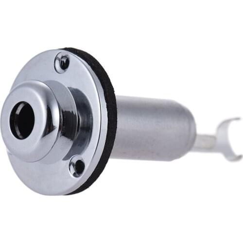 Acoustic Electric Guitar Mono End Pin Endpin Jack Socket Plug 6.35mm 1/4 Inch Copper Material with Screws Guitar Parts Accessories