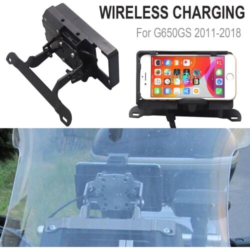 GPS Smart Phone Navigation Mount Mounting Bracket Adapter Holder For BMW G650GS G650 GS 2011-2018