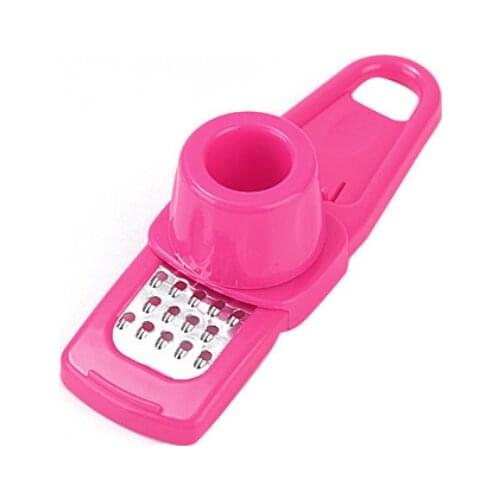Candy Color Kitchen Accessories Plastic Ginger Garlic Grinding Tool Magic Silicone Peeler Slicer Cutter Grater Planer