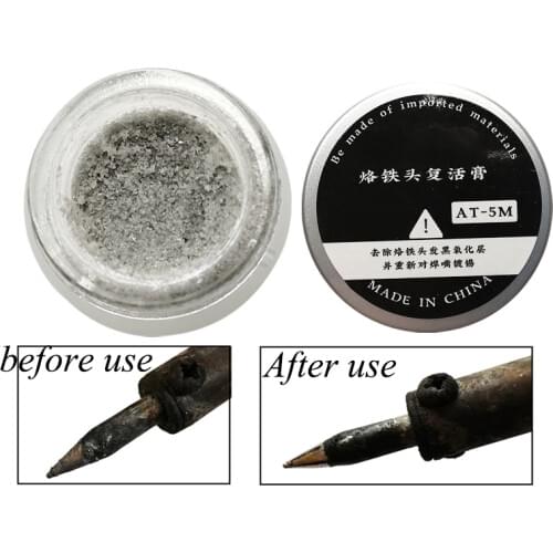 Soldering Tip Refresher Clean Cream Paste for Oxide Solder Iron Tip Head Refresher Resurrection Cream Soldering Accessories