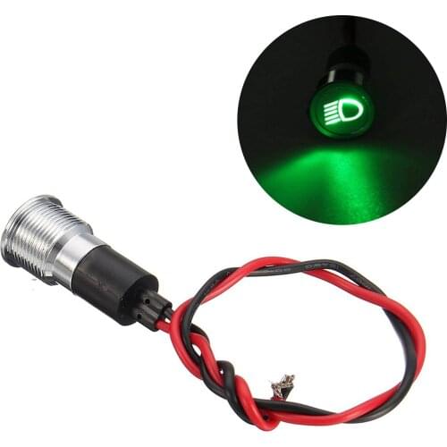 LED Indicator Light Car Dash Panel Warning Light Bulbs for Boat Car Truck Signal Lamp