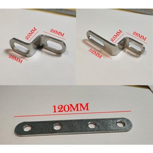Universal Motorcycle Exhaust Pipe Escape Stainless Steel Stents Bracket Fixed Screw