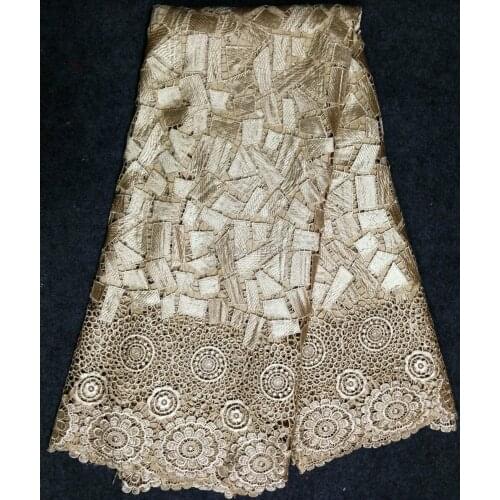 High quality swiss voile lace print 100% cotton African cord lace water soluble guipure fabric for lace dress sewing,dress D09