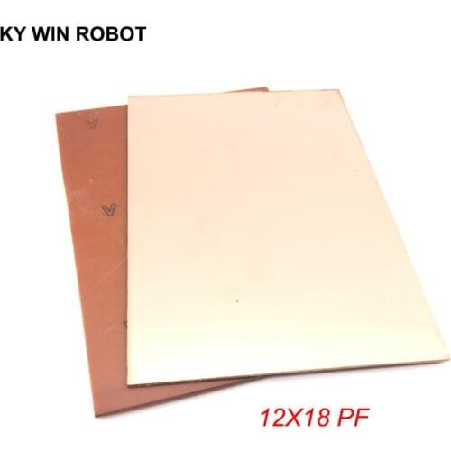 1 pcs PF PCB 12*18cm Single Side Copper Clad plate DIY PCB Kit Laminate Circuit Board 10x15cm 120x180x1.6mm
