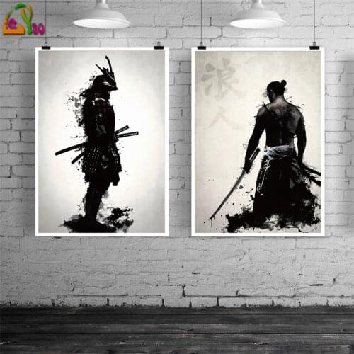 5d DIY Diamond Painting Full Drill Square Round Japanese Samurai Wall Art Diamond Mosaic Embroidery Cross Stitch Home Decor