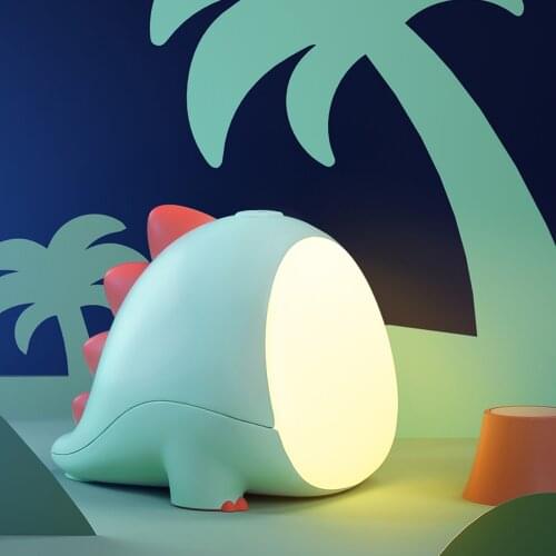 Creative Cartoon Animal Cute Led Night Light Bedroom Sleeping Atmosphere Lights USB Charging Children Timing Table Lamp