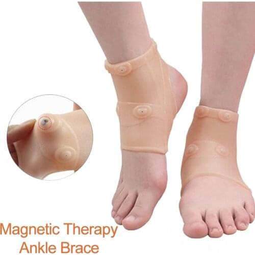 2PCS Magnetic Therapy Ankle Brace Support Pain Relief for Sprains Strains Arthritis Torn Tendons in Foot Ankle Safety Protector
