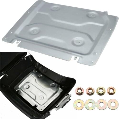 Motorcycle Pack Metal Base Plate For Harley Touring Road King Road Glide Street Glide Electra Glide Ultra-Classic 2014-2020