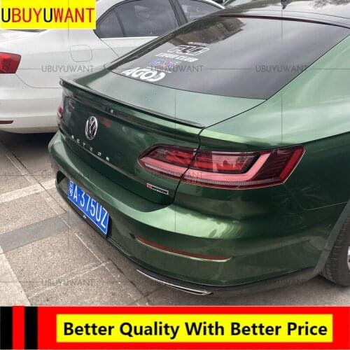 Fit For 2019 2020 New Volkswagen ARTEON CC ABS Plastic Primer Color Exterior Car Rear Tail Wing Trunk Lip Spoiler