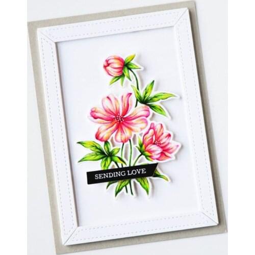 Frame die Collection Metal Cutting Dies Stencils for DIY Scrapbook Photo Album