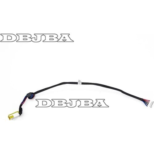 5Pcs/ Lot Laptop DC Power Port Jack Socket And Cable For Lenovo Ideapad G500 G500S G505 G505S DC IN Jack free shipping