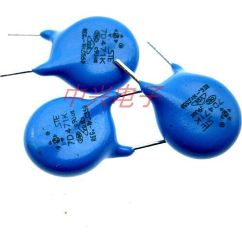 25Pcs STE Varistor 7D471K Pitch P7.5mm Power Surge Protection