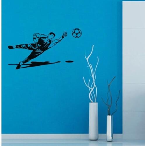 YOYOYU Soccer Design Motif Wall Sticker Home Art Wall Decor Wall Decal Vinyl Removable Football Sport Style Wall Decal Y-571