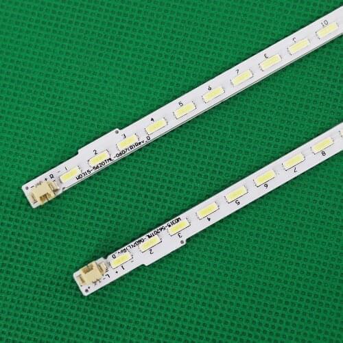 2pcs LED backlight bar Replacemen for WD315-5620TML-0607(L) Rev_B WD315-5620TML-0607(R) Rev_B STV-LC3225AWL 42lamps