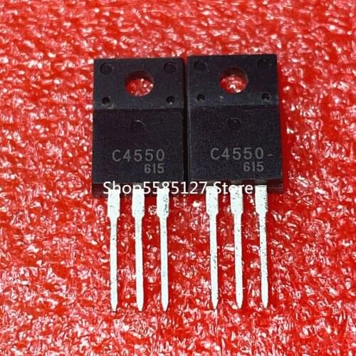 10PCS C4550 2SC4550 TO-220F 100V 7A 100% New&original
