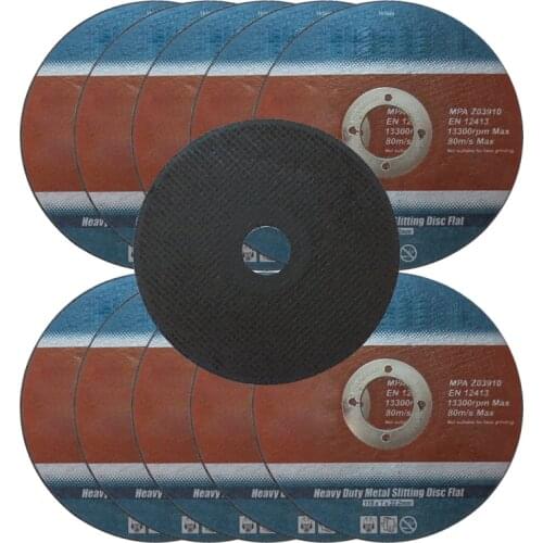 10PCS/LOT 115x1x22.23mm Metal disc cutter Cutting wheels Abrasive tools for cutting rebar,iron,and steel.4.5"x1 mmx7/8"
