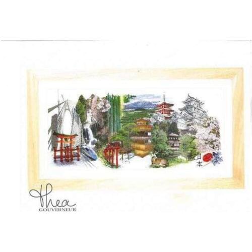 14/11/18/22/16/28/25ct Counted Cross Stitch Kit Tokyo Famous City Series Japan tg 548
