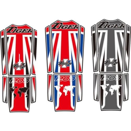 3D Motorcycle Tank Pad Protector Sticker Tank Decal For Triumph Tiger 1200 2018