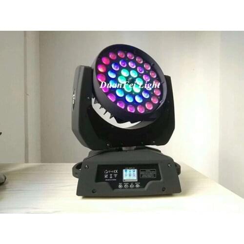 4pcs 36x10W RGBW led ring wash moving head dj zoom moving light 4in1 led moving head wash lyre