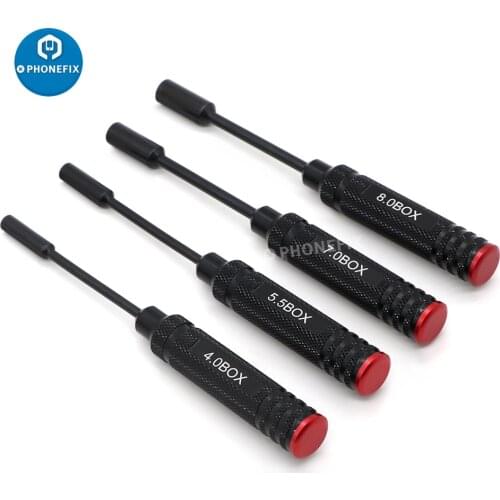 4pcs Hex Driver Screwdriver RC Wrench Tool Kit for RC Quadcopter Helicopter Car Multi-Axis FPV Racing Drone Model Fixed-Wing