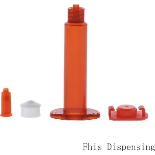 5cc UV Amber Syringe Barrel Liner Piston Hat Pack of 50
