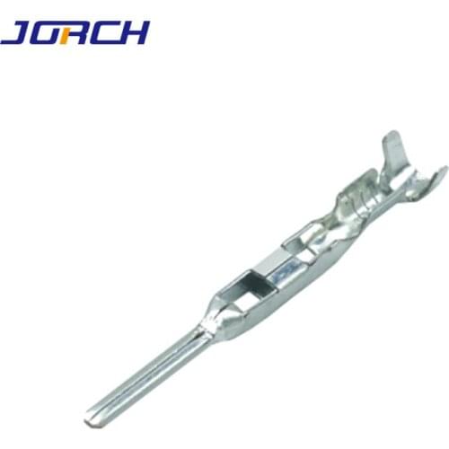 50pcs 1.5mm automotive crimping wire terminal brass tinned male pins of fci 211cc2s1120/211cc2s1160p