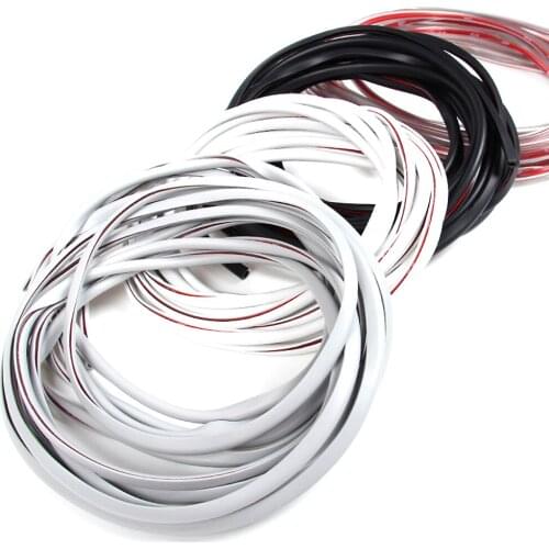 Car Anti-collision Bar Car Door Bumper Edge Scratch Guard Protector Decoration Cover Sound-proof