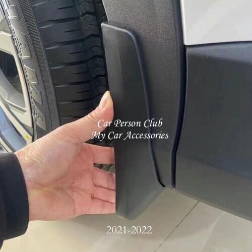 Mudguards For Changan CS85 Coupe 2019-2021 Molded Mud Flaps Flaps Splash Guard Fender Car Mudflaps Front Rear 4PCS Car Accessory