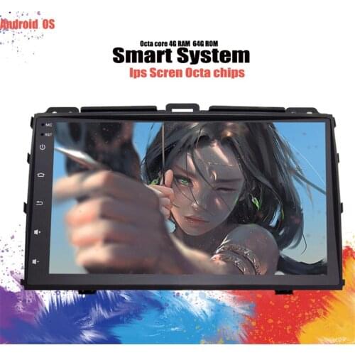 Deckless 9" Android 10.0 Octa 8 Core 6G RAM Car DVD Player for Toyota Prado 120 2002-2009 Car Radio GPS Navigation Stereo Audio