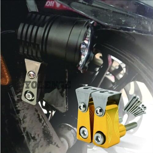 For KAWASAKI Z250 Z250SL NINJA 250 300 400 650R NINJA400 Motorcycle Lower Fork Spotlight Holder Lights lamp Mounting bracke