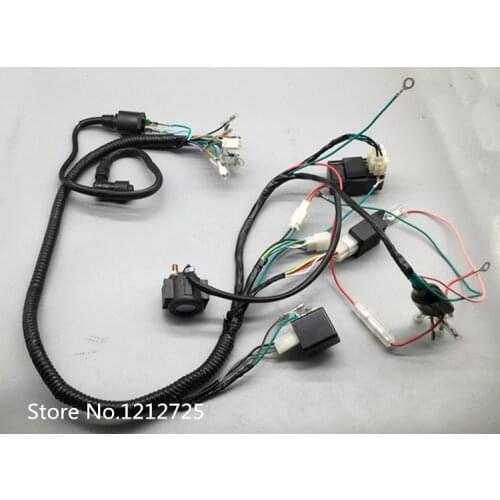 CG 125 CGM125 motorcycle cable CDI ignition coil flasher voltage stabilizer relay 12V foot start