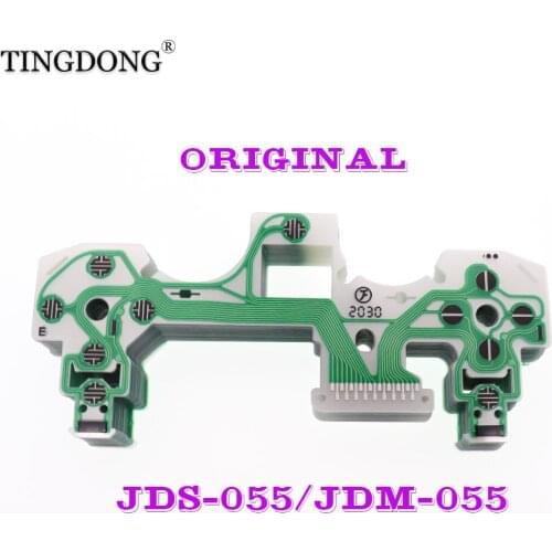 120pcs/lot original new for ps4 5.0 game controller jdm 050 055 button conductive film