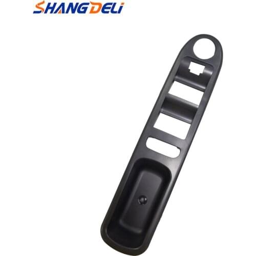 Window Control Switch Panel Left Front Power Window Lifter Switch Panel Black for Peugeot 307