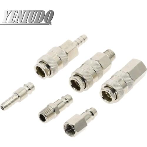 Pneumatic Fitting European Standard EU Euro Type Air Line Quick Coupling Connector Coupler Adapter For Air Compressor