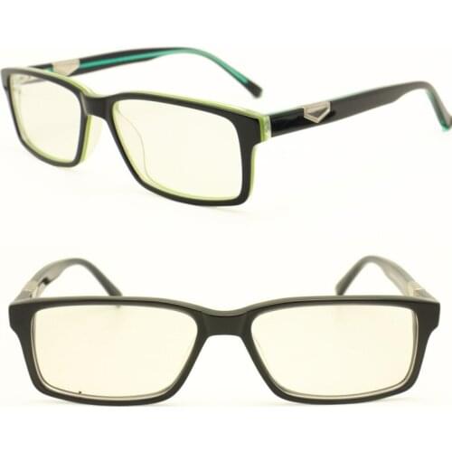 Retailsale 23428 full-rim high classic flexible spring hinge lady rectangle full acetate vintage optical frames for women