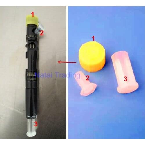 For Delphi common rail injector nozzle cover electromagnetic valve anti-fall protective cover, injector nozzle dust cap