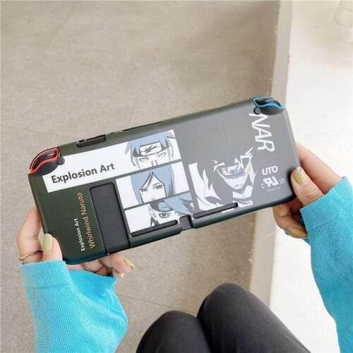 Cartoon Anime Protective Case For Nintendo Switch Game NS NX Cover Cute For Switch Lite Case Accessories Capas With Stand Shell