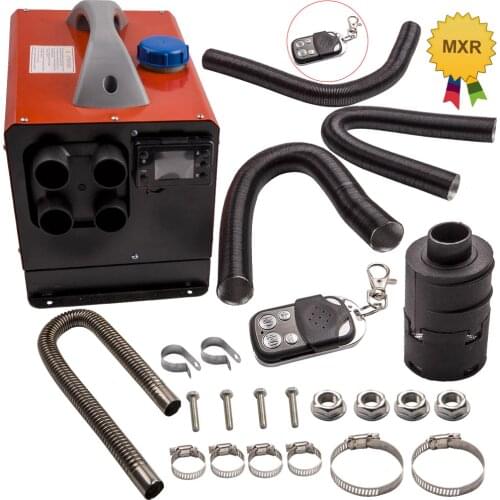 12V 5KW 5000W Diesel Air Heater 4 Holes All in One for Cars Trucks Boat Caravans