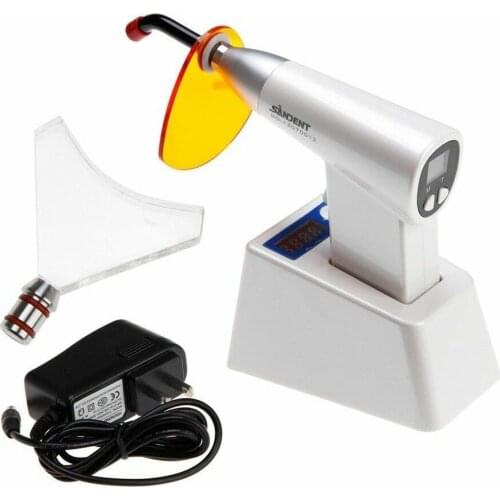 4 Model ST2 Dental Curing Light Lamp Cordless Wireless LED inductive charge Built-in light Meter